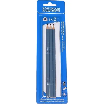 Grafitová tužka Koh-i-noor Trojhranné grafitové tužky č. 2