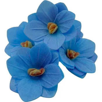 Čokoláda Hospodyňkám.cz Jedlý papír 3D hortenzie modrá 6ks