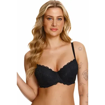 Podprsenka lupo Podprsenka Lupoline 151 push - up Barva: Černá, Velikost: 80C