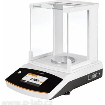 Průmyslová váha Váhy analytické Quintix®│SARTORIUS (Model: 124-1S, Váživost (g): 120, Rozlišení (mg): 0.1, Reprodukovatelnost (mg): ±0,1, Linearita (mg): ±0,2)