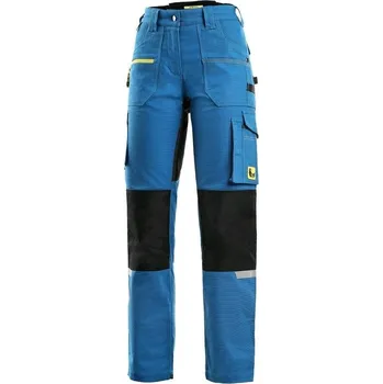 montérky Dámské kalhoty CXS STRETCH Velikost: 58, Barva: modrá-černá