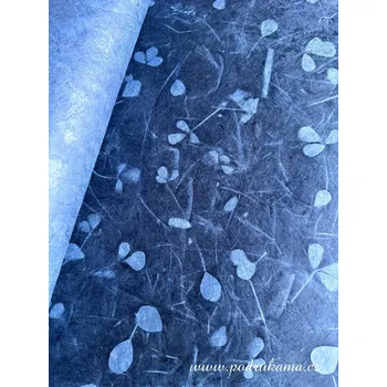 Umělecký papír Olino Paperworks Int BV Nepálský ruční papír Lokta - solarprint jetel Velikost: 23x32 cm