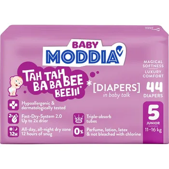 Plena Moddia BABY Jednorázové plenky 5 Junior (11–16 kg)