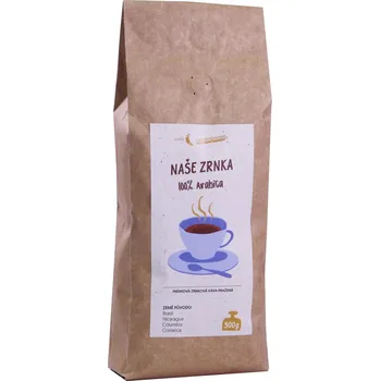 Rohlík BEZ KOMPROMISU Naše Zrnka 100% Arabica 1 kg