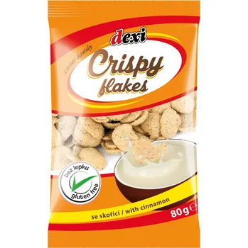 Dexi Crispy flakes Křehké lupínky se skořicí bez lepku