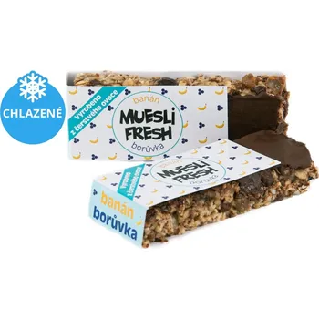 Muesli Fresh tyčinka borůvka-banán (1 kus)