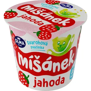 Olma Míšánek Tvarohová svačinka jahoda