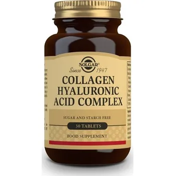 Kloubní výživa Solgar Collagen Hyaluronic Acid Complex tbl.30