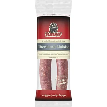 párek, klobása, špekáček Kmotr Uheráková klobása