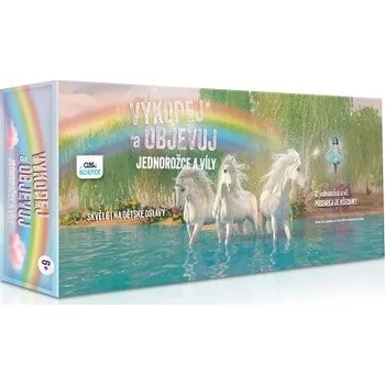 ALBI Vykopej a objevuj - Jednorožci a víly, 1 kus