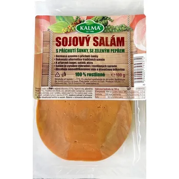 Kalma Sojový salami se zeleným pepřem