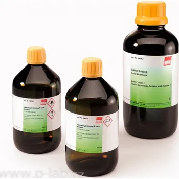 Hnojivo Goldnerovo barvivo roztok (Popis: Goldnerovo barvivo II pro mikroskopii, Balení: Phosphotungstic acid-Orange G, Obal: 1 l)