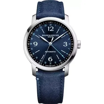 Hodinky Baume & Mercier - M0A10734 - AUTOMATIC WATCH, DUAL TIME - 42 MM