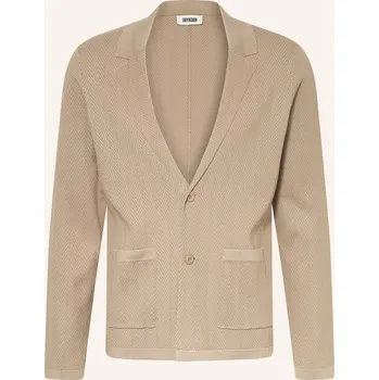 Pánský svetr Drykorn Pánský Pletený Kardigan Grigon, světle hnědá, M