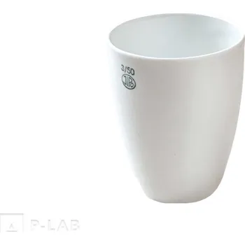 Kelímek spalovací porcelánový vysoký (Objem (ml): 15, Průměr (mm): 30, Výška (mm): 38, Balení (ks): 1)