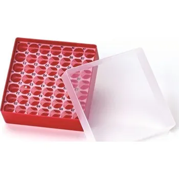 Dárková krabička Krabička na vialky 4 ml (Popis: Krabička na vialky 4 ml, Barva: červená, Balení (ks): 1)