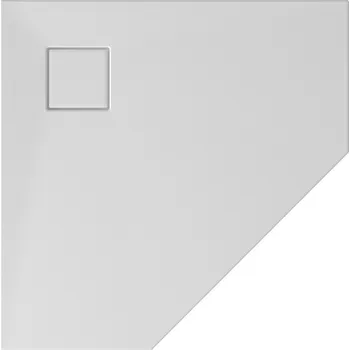 Sprchová vanička CERSANIT Pětiúhelníková sada sprchových vaniček TAKO SLIM 80x4 + sifon S601-130