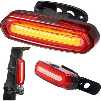 Cyklosvítilna Zadní COB LED světlo na kolo