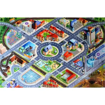 Koberec Dětský koberec Ultra Soft Letiště 70 x 100 cm (88001) 70 x 100 cm (88001)