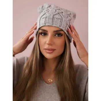 Čepice Šedá dámská čepice SONIA K201 , VELIKOST UNI