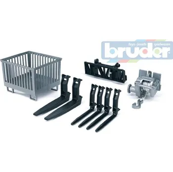 BRUDER 02318 (2318) Čelní nakladač - příslušenství | AS84
