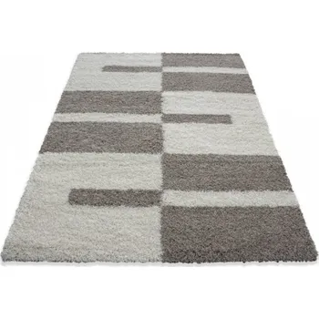 Koberec Kusový koberec Gala shaggy 2505 beige 140 x 200 cm 140 x 200 cm