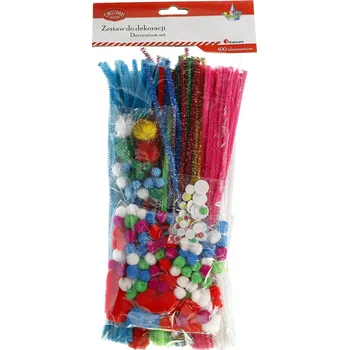 Chlupaté drátky, MIX barev, 300ks/sada