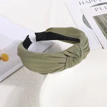 Čelenka Retro čelenka do vlasů pro ženy | doplňky do vlasů - Olivově zelená