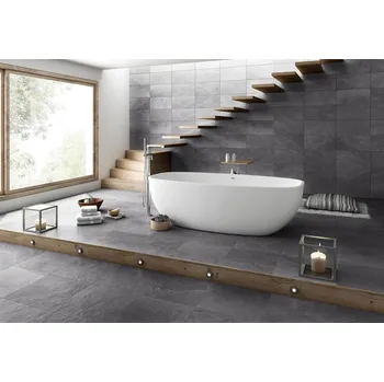 Dlažba ARGENTA DORSET AC568 60 cm x 60 cm x 0,9 cm šedá 1,44 m2