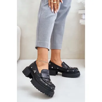 Dámské polobotky Polobotky Step in Style z přírodní kůže na platformě, 37 i240_202135_2:37