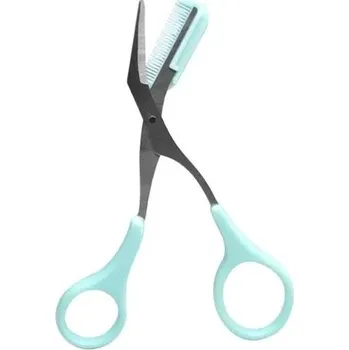 Péče o řasy a obočí Bezpečný zastřihovač obočí s hřebenem | Nůžky na obočí, Zastřihovač obočí - Zelená