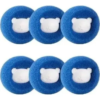 Praní a péče o prádlo Odstraňovač chlupů pro praní a sušičku | odstraňovač chlupů, péče o prádlo 2 ks - Modrá 6 KS