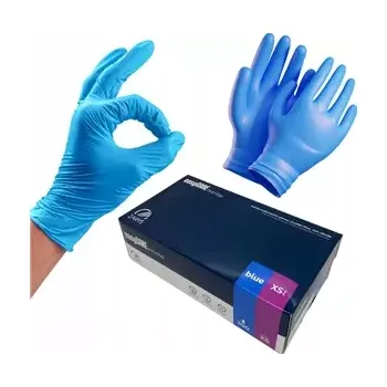 Vyšetřovací rukavice Rukavice EasyCare nitrill bez pudru L 100ks