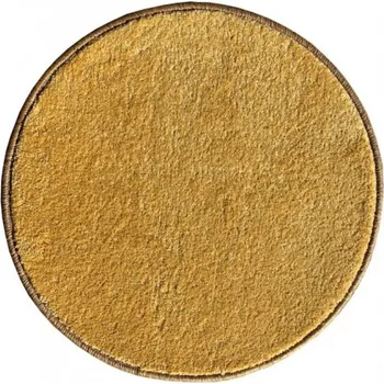 Koberec Kusový koberec Eton Lux žlutý kruh Kruh 400 cm Kruh 400 cm