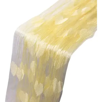 Záclona Provázková záclona | provázkový závěs, 2 x 1 m, 1 ks - Béžová