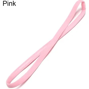 Sportovní čelenka Sportovní čelenka do vlasů | gumová čelenka - Růžová