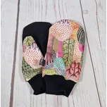 Yháček Softshellové rukavice s merinem, Pastelové stromky Velikost:: L