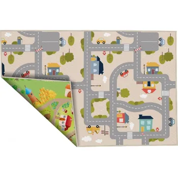 Koberec Oboustranná pěnová podložka město/farma Oboustranná pěnová podložka město/farma 79155 Oboustranná pěnová podložka město/farma 79155