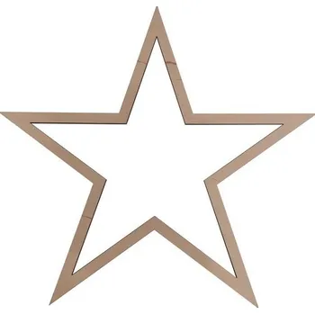 Dřevěná hvězda 34cm