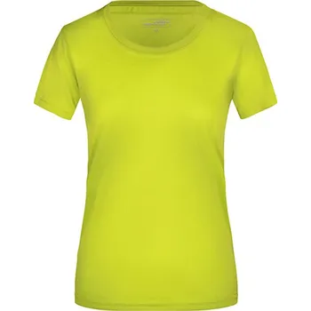 James&amp;Nicholson Dámské funkční triko JN357 Acid Yellow L