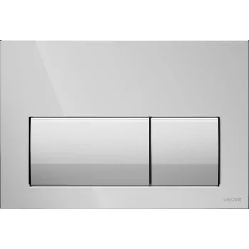 Splachovací tlačítko CERSANIT Ovládací tlačítko PRESTO II chrom K97-517