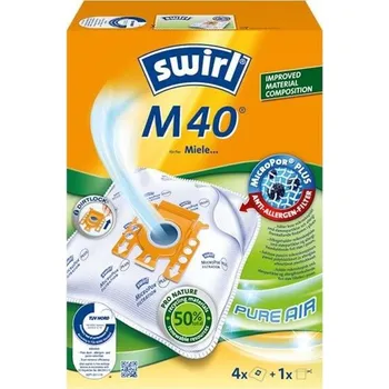 Sáček do vysavače Swirl MicroPor Plus Sáček do vysavače M 40/4, 4 ks&nbsp;6771903