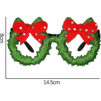 Vánoce Vtipné brýle | vánoční brýle - C