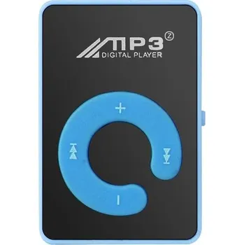 MP3 přehrávač | mini hudební přehrávač - Modrá