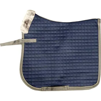 Jezdectví Bucas Dečka podsedlová Show-Line Bucas, drezurní, navy/grey COB/FULL