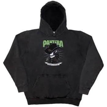 Pánská mikina Merch Pantera: Pantera Unisex Pullover Hoodie: Skeleton Cowboy (wash Collection) (small) S