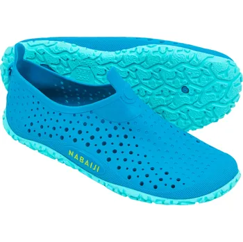 Dívčí obuv NABAIJI Dětské boty do vody Aquadots 100 35/36 MODRÁ|ZELENÁ