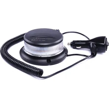 Přídavný světlomet maják LED magnetický 12V-24V oranžový 18LED*3W