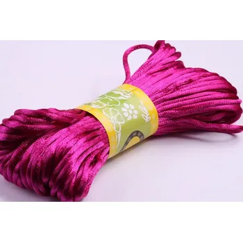 Korálek Šňůrka saténová č.163 (2mm)