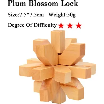 Hlavolam Dřevěný hlavolam, ježek v kleci, věž atp. - 12